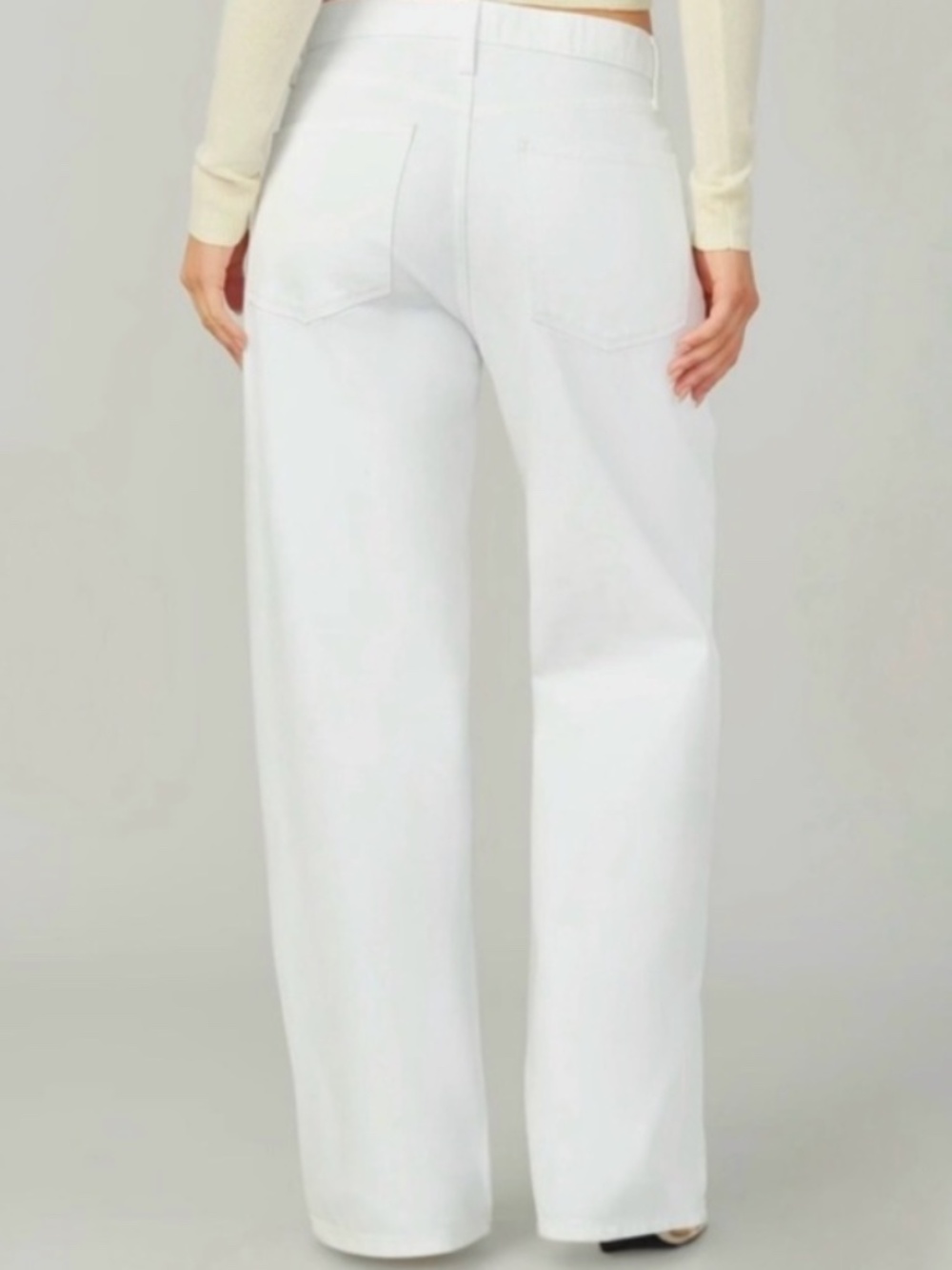 Joe’s Jeans The Ryan Low Slung Baggy White Jeans NWT - Picture 11 of 13